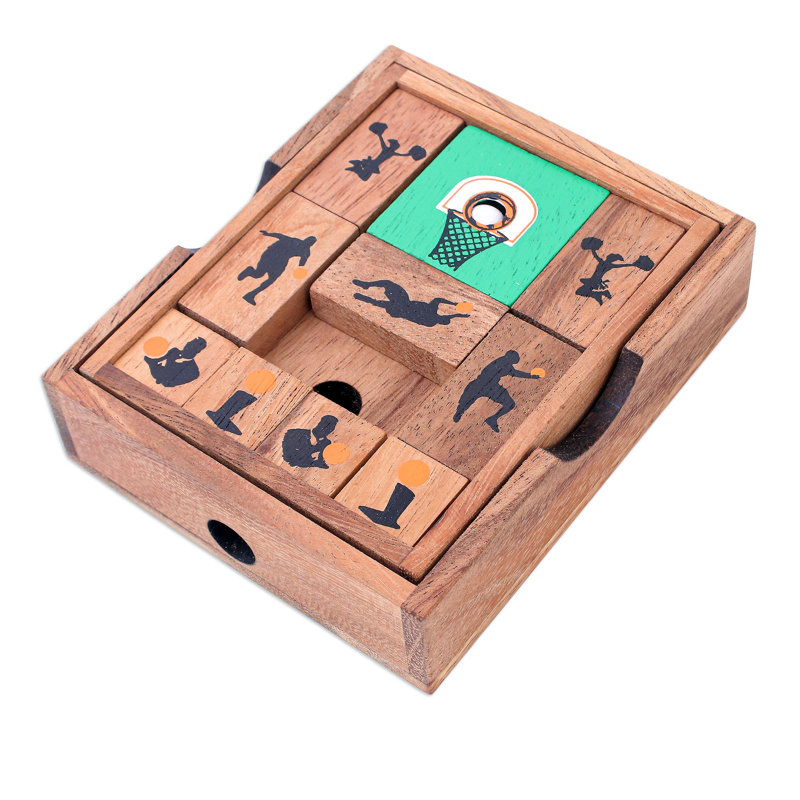 Jawor Loon Peak® 2 Player Wood Basketball