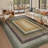 Machine Washable Faux Jute Non-Slip Braided Print Area Rug -326047037-326047036