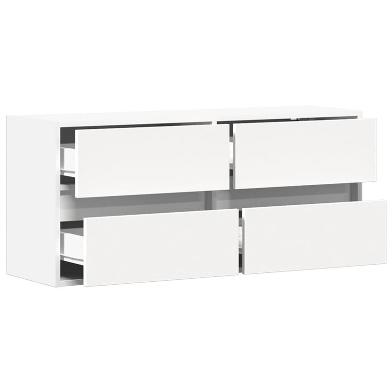 Yes_No_No_Yes_No TV Stand, White, 100cm
