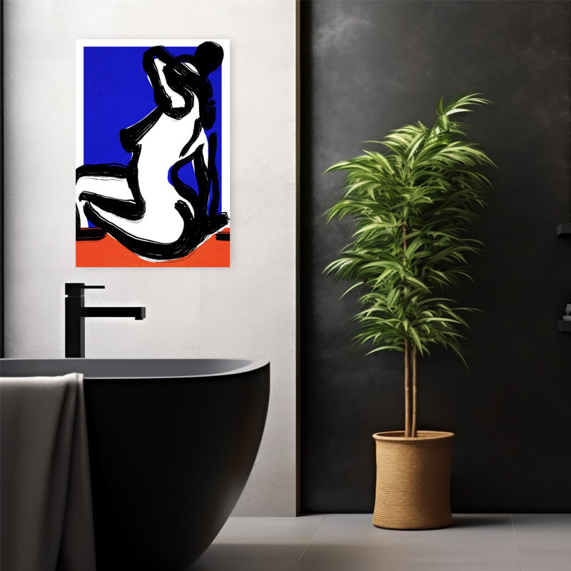 Art contemporain Art contemporain, H 24 po x l 16 po
