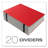 Pendaflex® Expandable Indexed Desk File PVC / Vinyl Flat Files Open