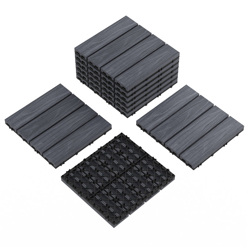 30cm L x 30cm W Interlocking Deck Riser / Shim