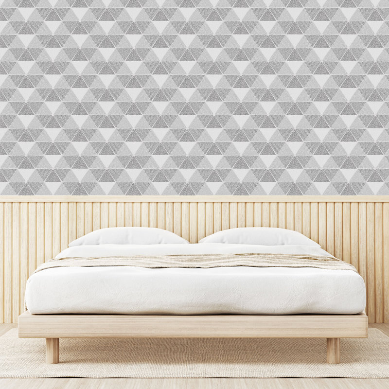 Rouleau de papier peint adhésif Fayla, L 13 po x L 36 po