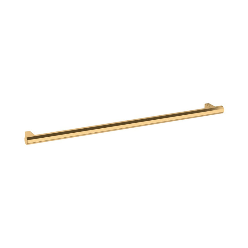 4419 Octagonal Pull, 12" CTC, Polished Brass