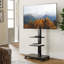 Abbing Height Adjustable TV Stand with Wheels for 32-65 inch TVs-82896954