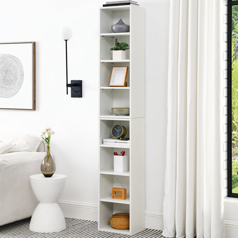 Rangement en coin pour salle de bain Acubens, Blanc
