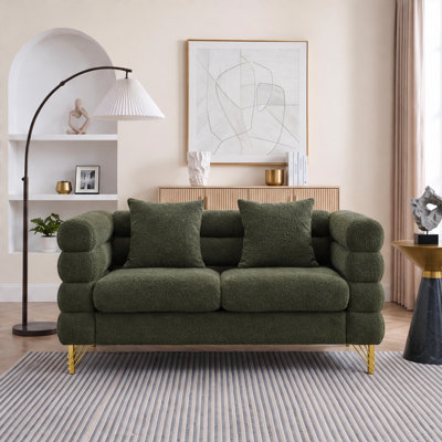 Upholstered 60 " Teddy Sofa