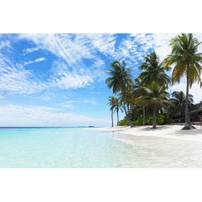 Tropical Beach - Wrapped Canvas Print