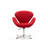 Bason Upholstered Swivel Accent Chair-1797677454
