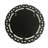Quinntin Glass Round Mirror