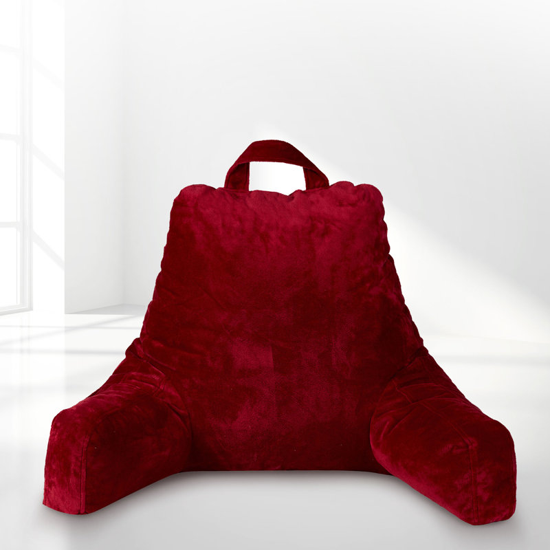 Throw Pillow, Maroon, 20" H x 15" W