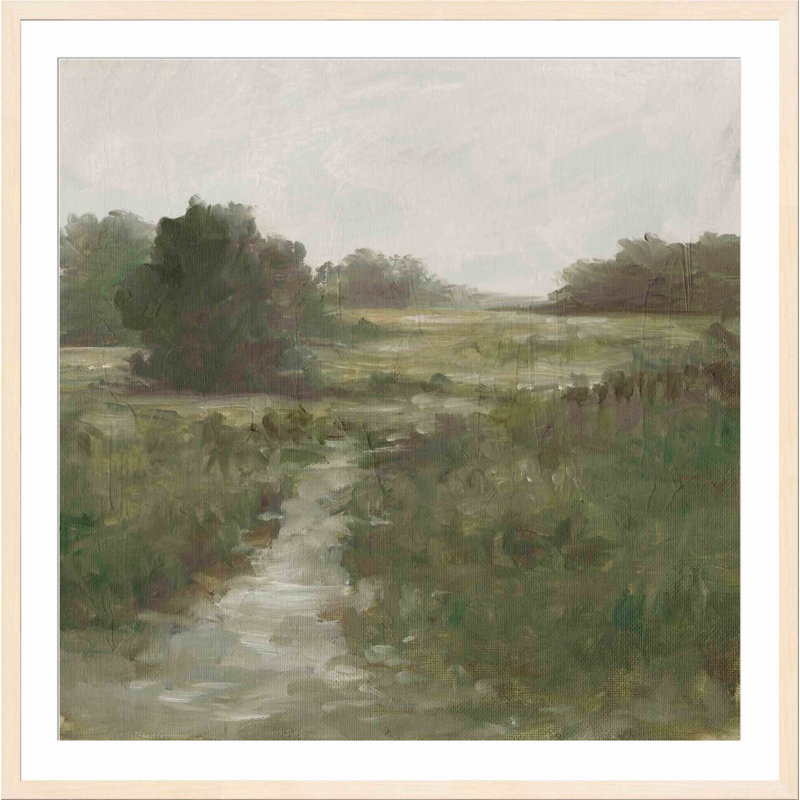 Tranquil Fen I by Ethan Harper, Maple, 35.8" H x 35.8" W x 1.18" D