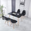 Table 115 x 75 x 75 cm, table à manger, table de bureau, table basse