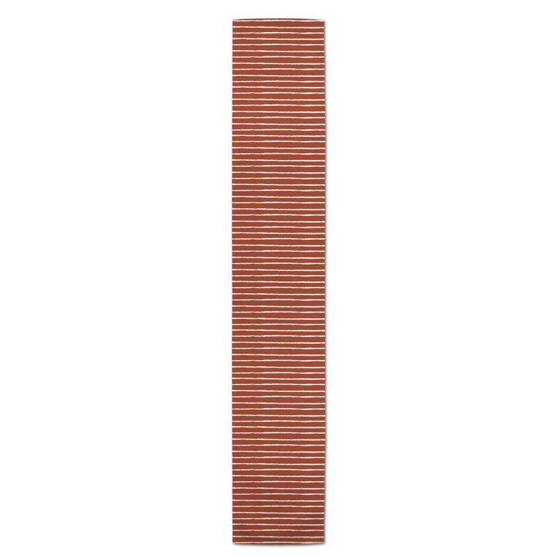 Chemin de table Vancouver, 72 po x 16 po, Rouille
