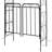 Outsunny 84" Garden Arch Arbor With Gate