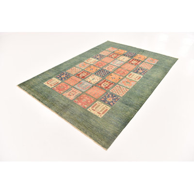 Tapis vert 6x9 Pearce