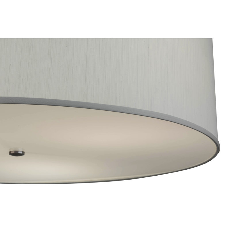 Fabric Semi Flush Mount