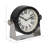 Modern Metal and Glass Clock with Resin and Steel Frame - Sleek Decorative Plastic Accent Timepiece-89124663