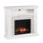 Norcott 45.75'' W White Electric Fireplace-1668497038