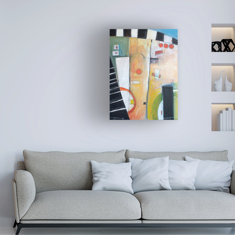 Œuvre sur toile ,ologiaologia, Nyberg portail 2, H 14 po x l 19 po