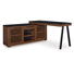 Pangle Credenza With Desk Return