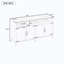 Adjustable Shelves and Half-Open Storage Cabinet-1917895486