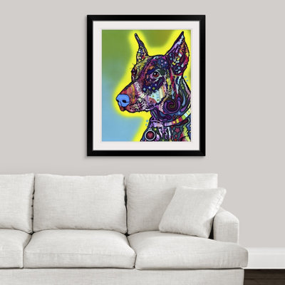 « doberman », impression
