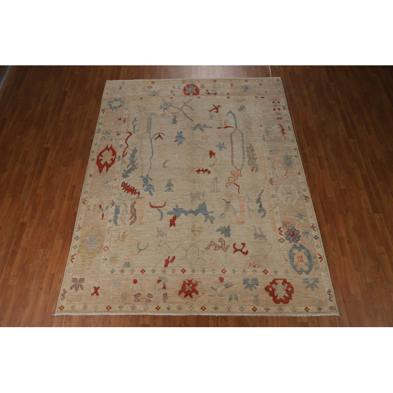 Tapis turc Oushak Végétal 8