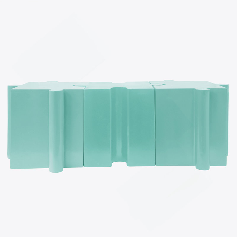 Ensemble de 3 tables de bout, tables d'appoint pour l'intérieur et l'extérieur, Vert clair