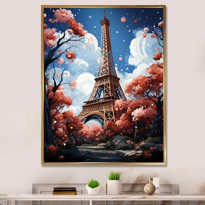 Paris in Spring Bloom I, reproduction d'art sur toile