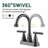 Centerset 2-handle Bathroom Faucet with Drain Assembly-100607416