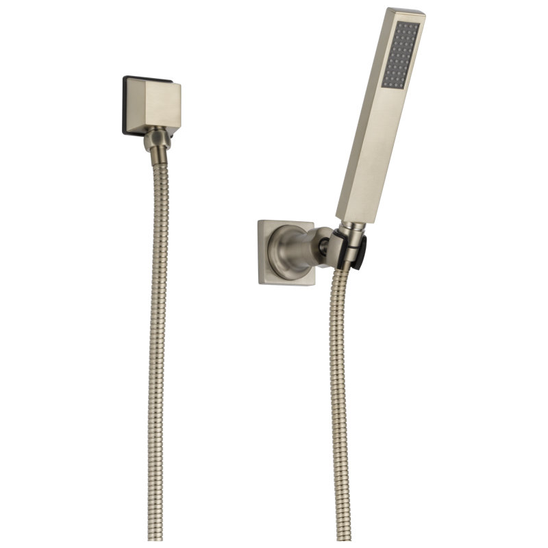 Siderna® Wall Mount Handheld Shower Head, Brushed Nickel