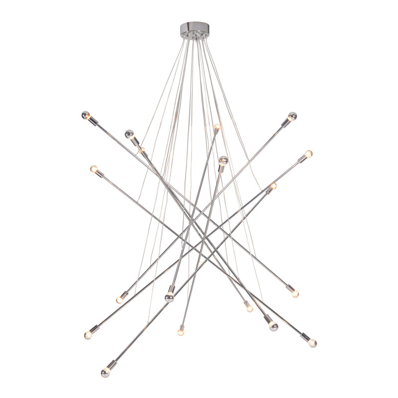 Belief 18 - Light Dimmable Sputnik Modern Linear Chandelier