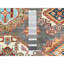 Tapis afghan Super Kazak en laine douce gris pierre, nouÃ© Ã  la main, 10 pi 3 po x 13 pi 10 po A8645FF0D7E64ED29BB1610DEC20B5A6