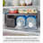 Yamazaki Home Expandable Refrigerator Riser Shelf, Plastic, Expandable-100847340