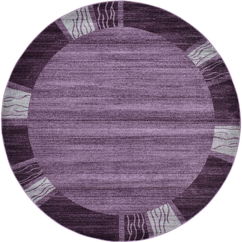 Desdemona Abstract Indoor Rug, Round 8'