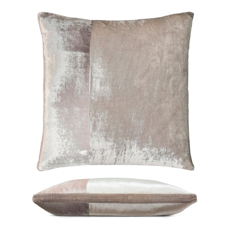 Square Pillow Cover & Insert, Square 22", Pearl