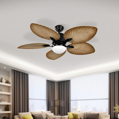 Ventilateur de plafond 52 po avec lumières DEL Braham