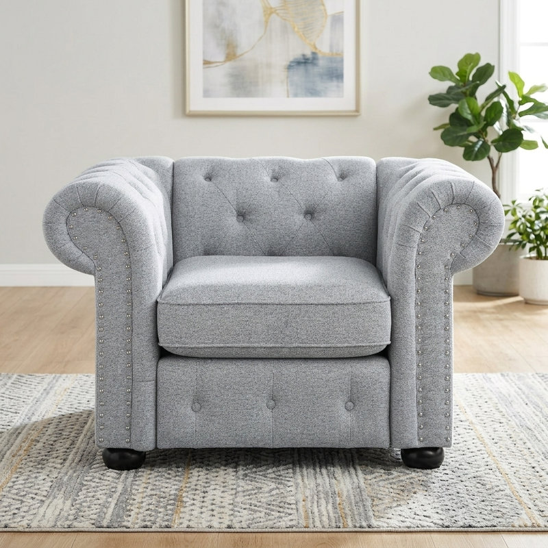 Fauteuil d'appoint Chesterfield, null