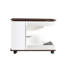 Table d'appoint multifonctionnelle avec plateau relevable et roulettes-810160758