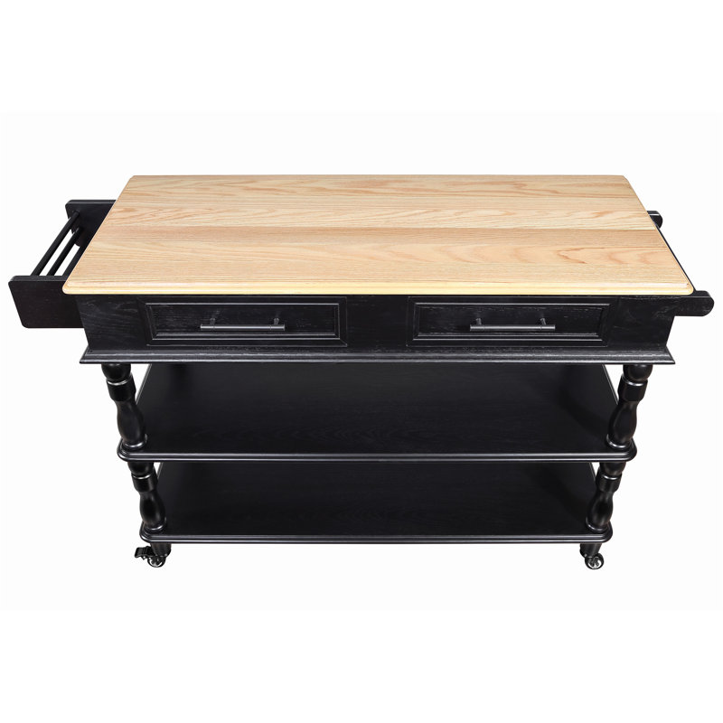 Chariot pour îlot de cuisine polyvalent et robuste