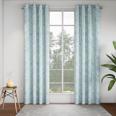 Textured 52 x 84 Inch, Door Curtain - Pack of 2 Panels