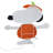Peanuts 24 in. Prelit Snoopy in Jack-O-Lantern Yard Decor