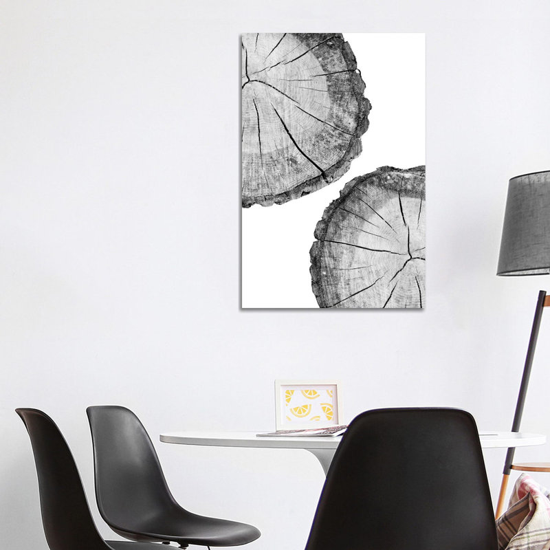 Wood Slice by Sisi & Seb - Wrapped Canvas Gallery-Wrapped Canvas Giclée, 101.6cm H x 66.04cm W