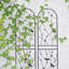 Treillis polyvalent en métal pour les plantes d'extérieur, rehaussant la beauté du jardin