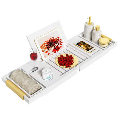 Afsa Bamboo Bath Caddy