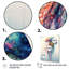 Muncey Colourful Deepsea Jellyfish IV - Print on Canvas-87344418-87344423-119183590