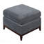 Repose-pieds rembourré en chenille - Tabouret de canapé 1 pièce