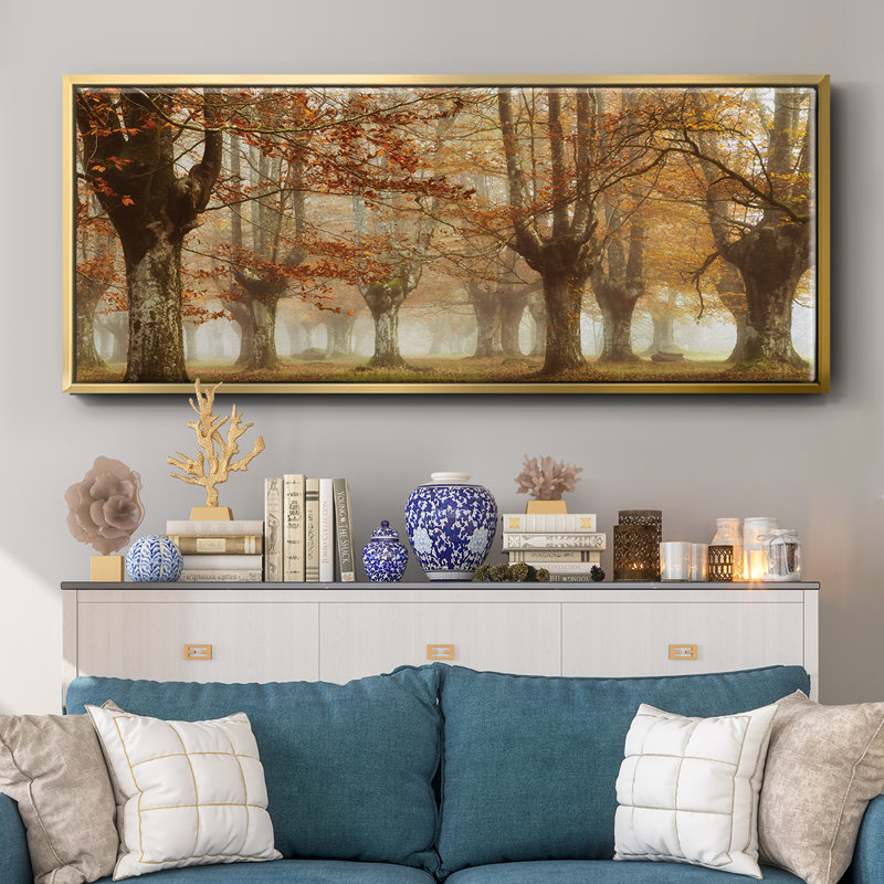 Toile «Misty Pan», H 20 po x l 50 po