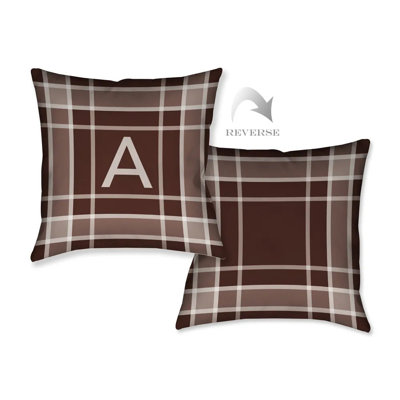 Coussin décoratif bourgogne